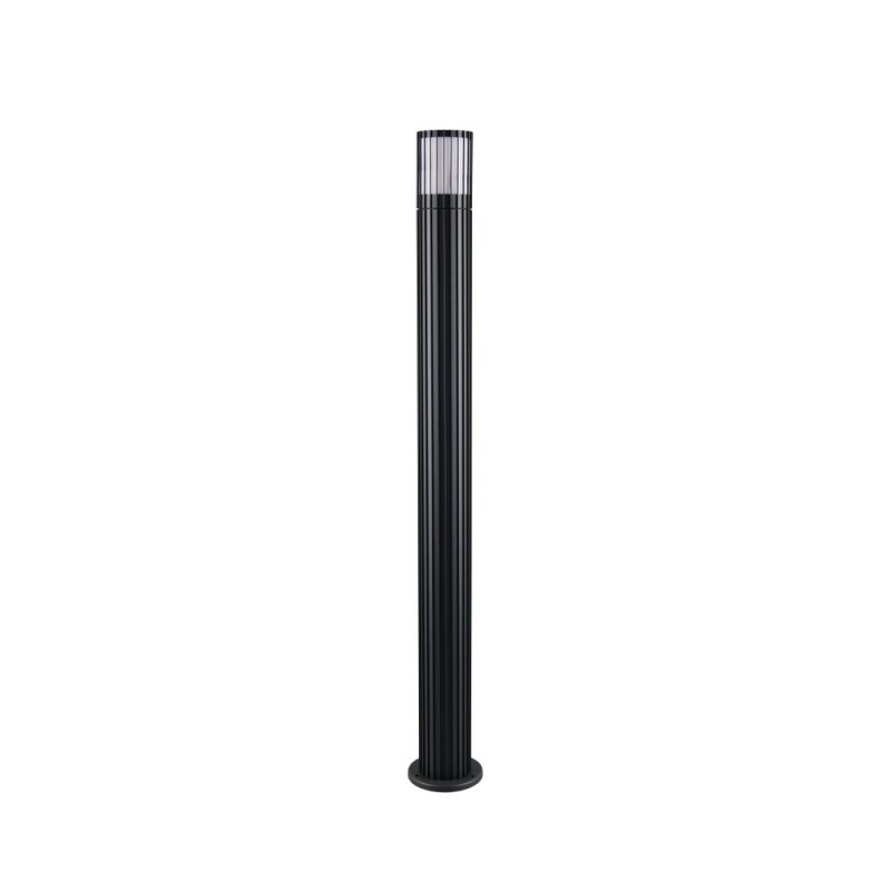 Trio-469460142 - Volga - Anthracite Bollard with White Diffuser