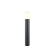 Trio-469860142 - Mures - Anthracite Post with White Glass IP44