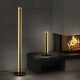 - Texel - Gold & Black LED Floor Lamp Trio-474410179 - Texel - Gold & Black LED Floor Lamp