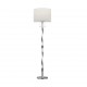 - Nandor - Matt Nickel LED Floor Lamp with White Shade Trio-475310307 - Nandor - Matt Nickel LED Floor Lamp with White Shade