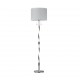 - Nandor - Matt Nickel LED Floor Lamp with White Shade Trio-475310307 - Nandor - Matt Nickel LED Floor Lamp with White Shade