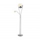Table & Floor Lamp - Chris - Chrome Mother & Child LED Floor Lamp with Crystal Effect Trio-478310206 - Chris - Chrome Mother & Child LED Floor Lamp with Crystal Effect