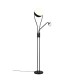 - Chris - Black Mother & Child LED Floor Lamp with Crystal Effect Trio-478310232 - Chris - Black Mother & Child LED Floor Lamp with Crystal Effect