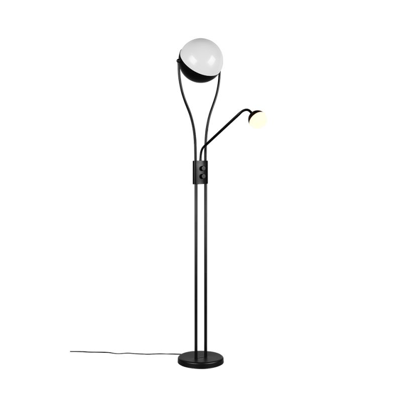 - Chris - Black Mother & Child LED Floor Lamp with Crystal Effect Trio-478310232 - Chris - Black Mother & Child LED Floor Lamp with Crystal Effect