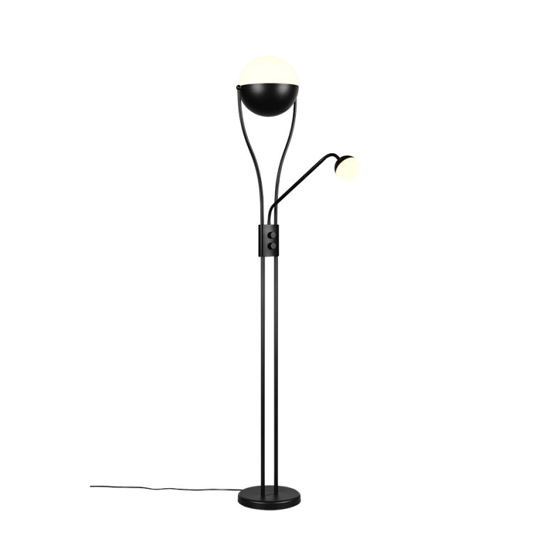 - Chris - Black Mother & Child LED Floor Lamp with Crystal Effect Trio-478310232 - Chris - Black Mother & Child LED Floor Lamp with Crystal Effect