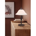 Rustica - Rustic Table Lamp with White Glass Rustica - Rustic Table Lamp with White Glass