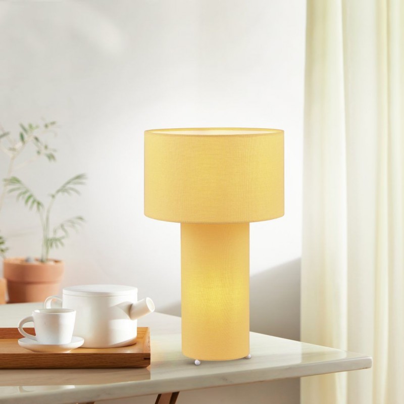 - Bale - Yellow 2 Light Table Lamp Trio-505200183 - Bale - Yellow 2 Light Table Lamp
