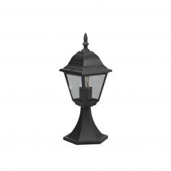 Livenza - Traditional Matt Black Pedestal