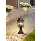 - Volturno - Black & Gold Pedestal with Clear Diffuser Trio-505960128 - Volturno - Black & Gold Pedestal with Clear Diffuser