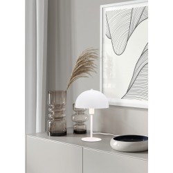 Nola - White Table Lamp ∅ 20 cm Nola - White Table Lamp ∅ 20 cm