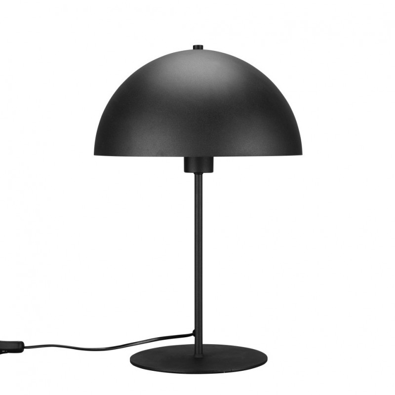 - Nola - Matt Black Table Lamp ∅ 30 cm Trio-506290132 - Nola - Matt Black Table Lamp ∅ 30 cm