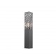 - Cooper - Decorative Anthracite Bollard IP44 Trio-507360142 - Cooper - Decorative Anthracite Bollard IP44