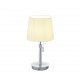 - Lyon - Matt Nickel Table Lamp with White Shade Trio-509100107 - Lyon - Matt Nickel Table Lamp with White Shade