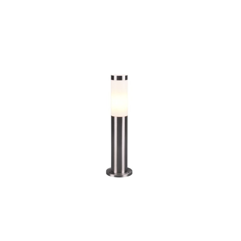 Trio-509760107 - Trioto - Matt Nickel Bollard with White Diffuser