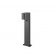 Trio-514260142 - Roya - Anthracite PIR Small Post