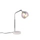 Trio-516900106 - Paxton - Chrome Table Lamp with Multicoloured Clear Glass