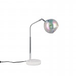 Paxton - Chrome Table Lamp with Multicoloured Clear Glass Paxton - Chrome Table Lamp with Multicoloured Clear Glass