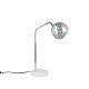 Trio-516900106 - Paxton - Chrome Table Lamp with Multicoloured Clear Glass