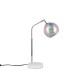 Trio-516900106 - Paxton - Chrome Table Lamp with Multicoloured Clear Glass