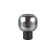Trio-519800132 - Diva - Matt Black Table Lamp with Mirrored Smoked Glass