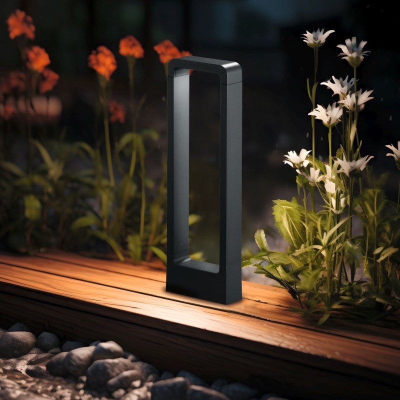 - Reno - Anthracite LED Bollard IP54 Trio-520760142 - Reno - Anthracite LED Bollard IP54