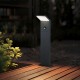 Trio-521169142 - Pearl - Anthracite Medium PIR Post IP54