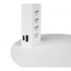 - Ava - Matt White CCT Table Lamp with USB Trio-523090131 - Ava - Matt White CCT Table Lamp with USB