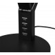 - Ava - Matt Black CCT Table Lamp with USB Trio-523090132 - Ava - Matt Black CCT Table Lamp with USB