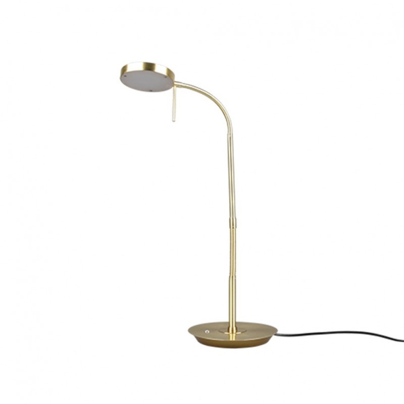 - Monza - Matt Brass CCT Desk Lamp Trio-523310108 - Monza - Matt Brass CCT Desk Lamp