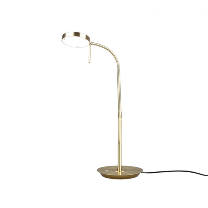 - Monza - Matt Brass CCT Desk Lamp Trio-523310108 - Monza - Matt Brass CCT Desk Lamp