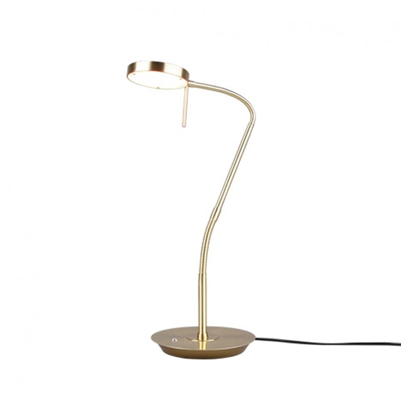 - Monza - Matt Brass CCT Desk Lamp Trio-523310108 - Monza - Matt Brass CCT Desk Lamp