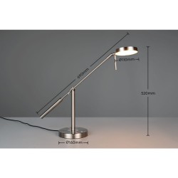 Monza - Matt Nickel CCT Table Lamp