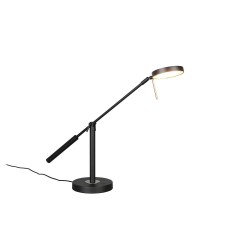 Monza - Matt Black CCT Desk Lamp