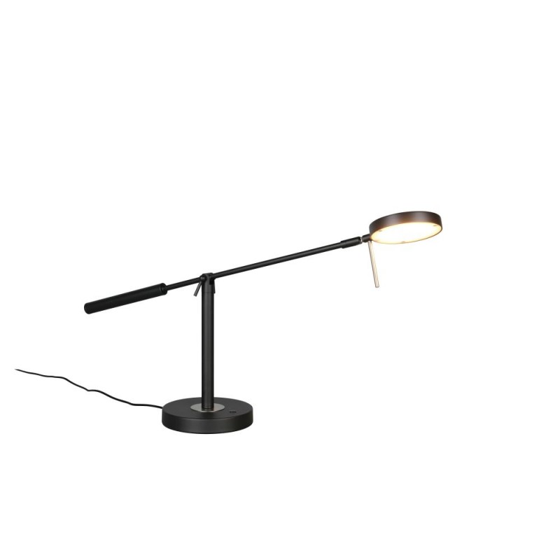 Trio-523310932 - Monza - Matt Black CCT Desk Lamp