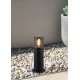 Outdoor - Hoosic - Matt Black Bollard with Smoked Diffuser Trio-524060132 - Hoosic - Matt Black Bollard with Smoked Diffuser