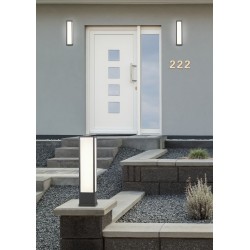 Fuerte - Anthracite LED Bollard with White Diffuser Fuerte - Anthracite LED Bollard with White Diffuser