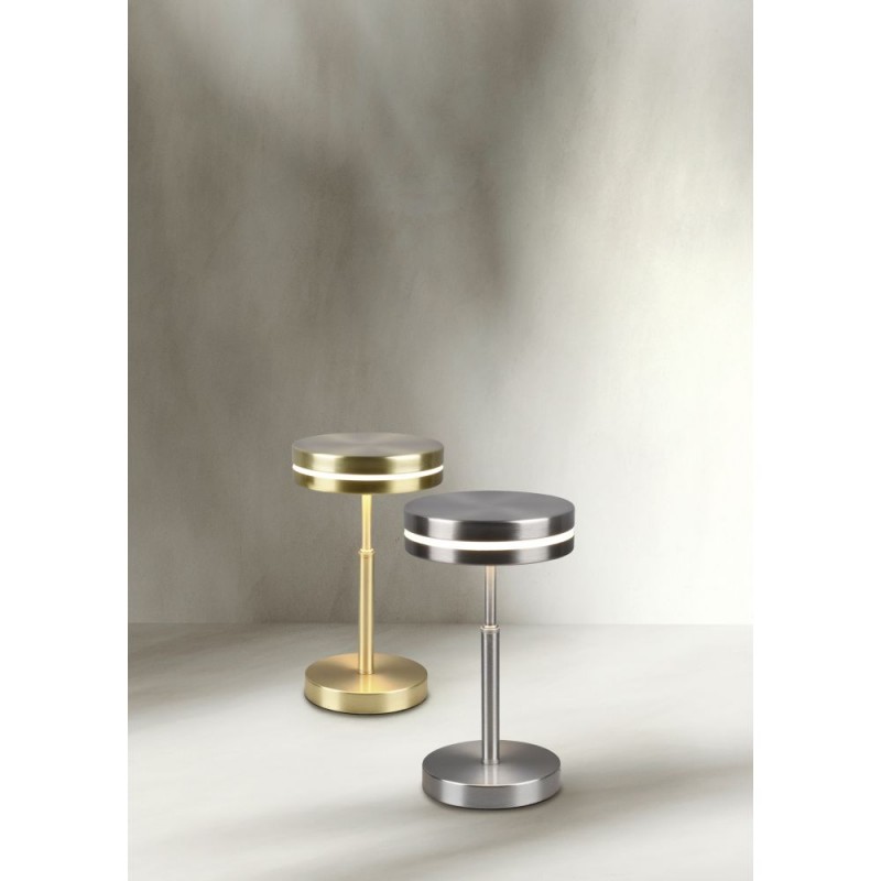 Trio-526510107 - Franklin - Matt Nickel LED Table Lamp