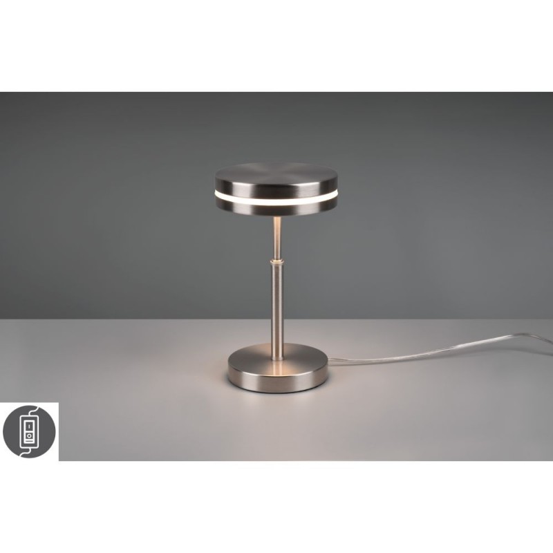 Trio-526510107 - Franklin - Matt Nickel LED Table Lamp