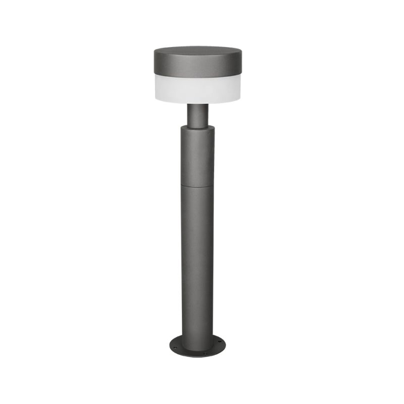 - Mackenzie - Anthracite Post with White Diffuser Trio-530561142 - Mackenzie - Anthracite Post with White Diffuser