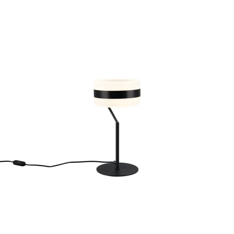 Trio-531410132 - Dios - Matt Black CCT Table Lamp with White Diffuser