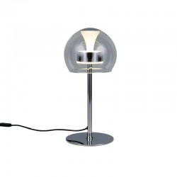 Flynt - Chrome CCT Table Lamp with Clear Glass Flynt - Chrome CCT Table Lamp with Clear Glass