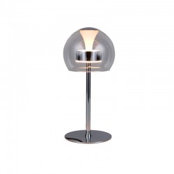 Flynt - Chrome CCT Table Lamp with Clear Glass Flynt - Chrome CCT Table Lamp with Clear Glass