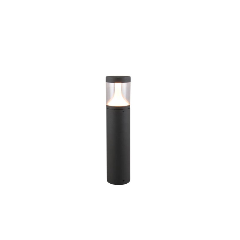 Trio-538560142 - Tagus - Anthracite CCT Bollard with Clear Diffuser IP65