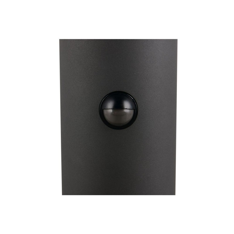 Trio-538569142 - Tagus - Anthracite CCT Sensor Bollard with Clear Diffuser IP54