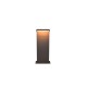 Trio-538660142 - Ravi - Anthracite CCT Post with White Diffuser IP65