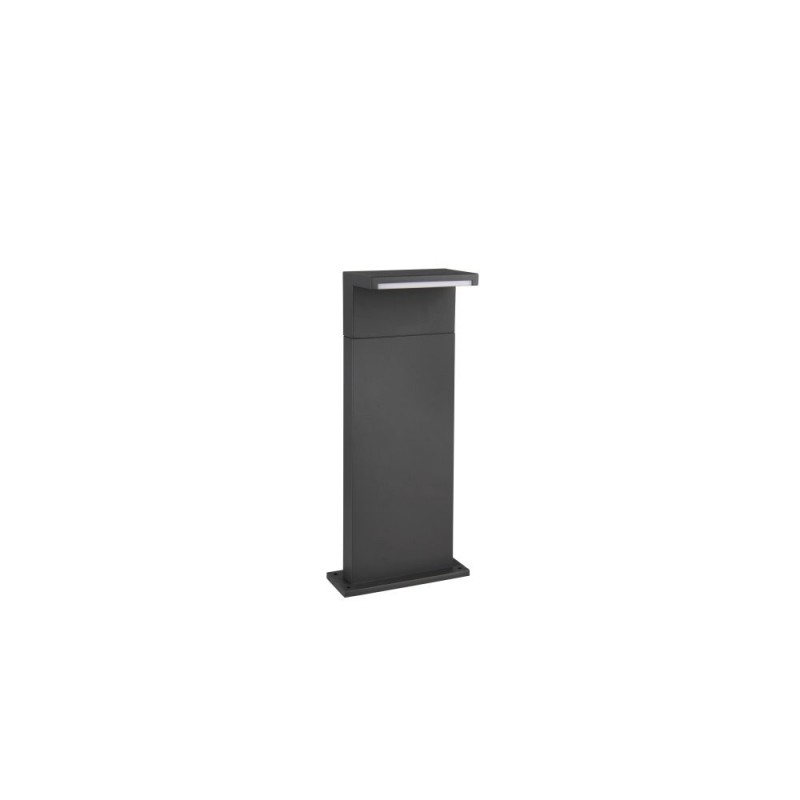Trio-538660142 - Ravi - Anthracite CCT Post with White Diffuser IP65