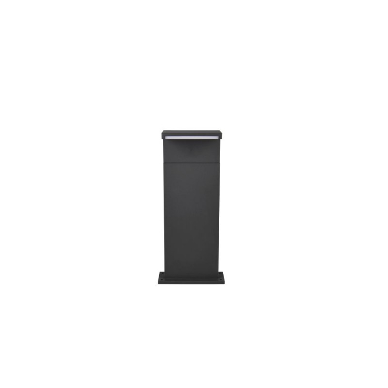 Trio-538660142 - Ravi - Anthracite CCT Post with White Diffuser IP65