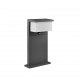 - Nestos - Anthracite LED Post with Sensor IP 54 Trio-540969142 - Nestos - Anthracite LED Post with Sensor IP 54