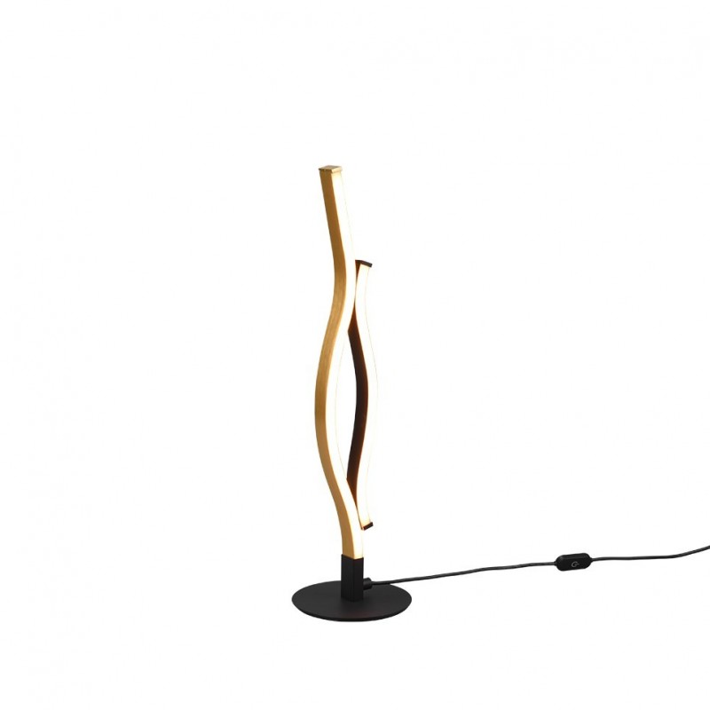 Trio-541210208 - Blaze - Matt Brass & Black CCT Table Lamp