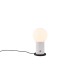 Trio-543510131 - Tauris - Matt White Rechargeable Table Lamp with White Glass